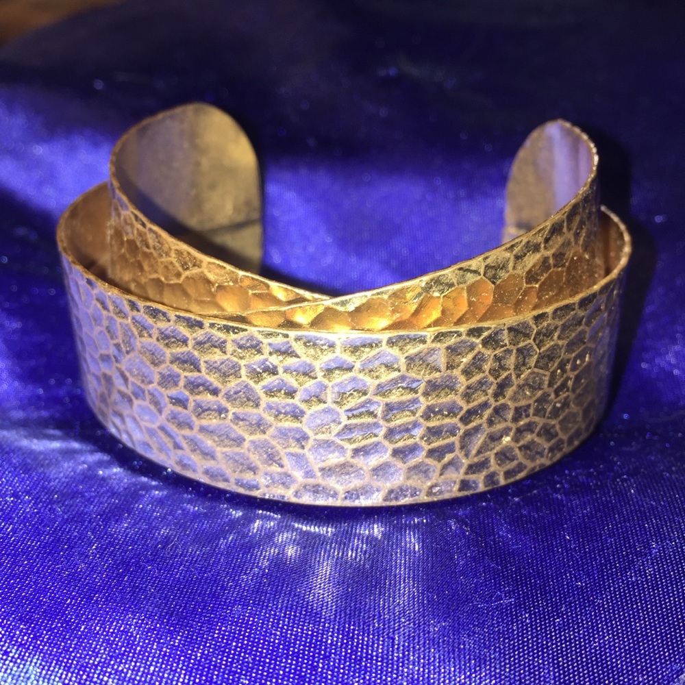 Gold cuff